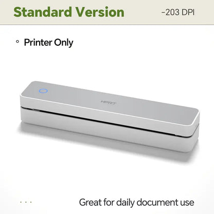 Inkless Thermal Printer – Wireless, Portable – Bluetooth, A4/US Letter – iOS/Android/Laptop