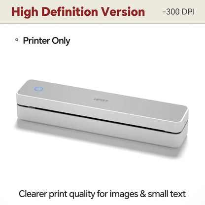 Inkless Thermal Printer – Wireless, Portable – Bluetooth, A4/US Letter – iOS/Android/Laptop