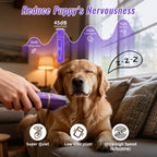 Geoorood Pet Grooming Kit – Low Noise Clippers, IPX7 Waterproof, Rechargeable Cordless Paw Trimmer & Nail Grinder – for Dogs, Cats & Pets