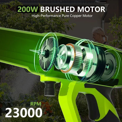 21V Cordless Power Washer 1500 PSI Portable High Pressure Cleaner