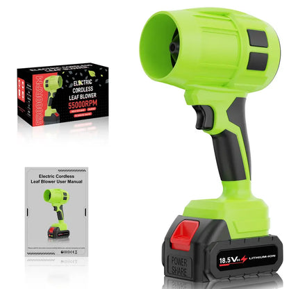 Cordless Turbo Jet Blower High Power Air Duster for Outdoor and Home Cleaning
