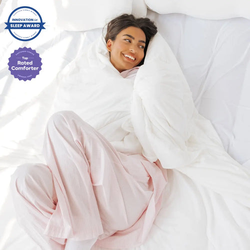 Cooling Comforter – Silk-Soft, Breathable – Instant Cool Relief for Better Sleep