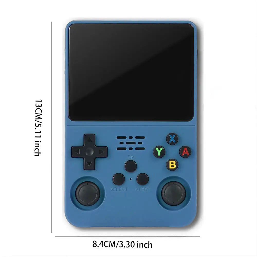 Retro Game Console – 3.5" IPS Display, Linux, 3000mAh – 32G+64G Games Preinstalled