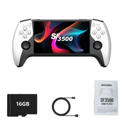 Retro Game Console – 5.1" IPS Display, 14+ Emulators, TV Output – Preloaded Classic Games with Protection
