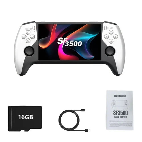 Retro Game Console – 5.1" IPS Display, 14+ Emulators, TV Output – Preloaded Classic Games with Protection