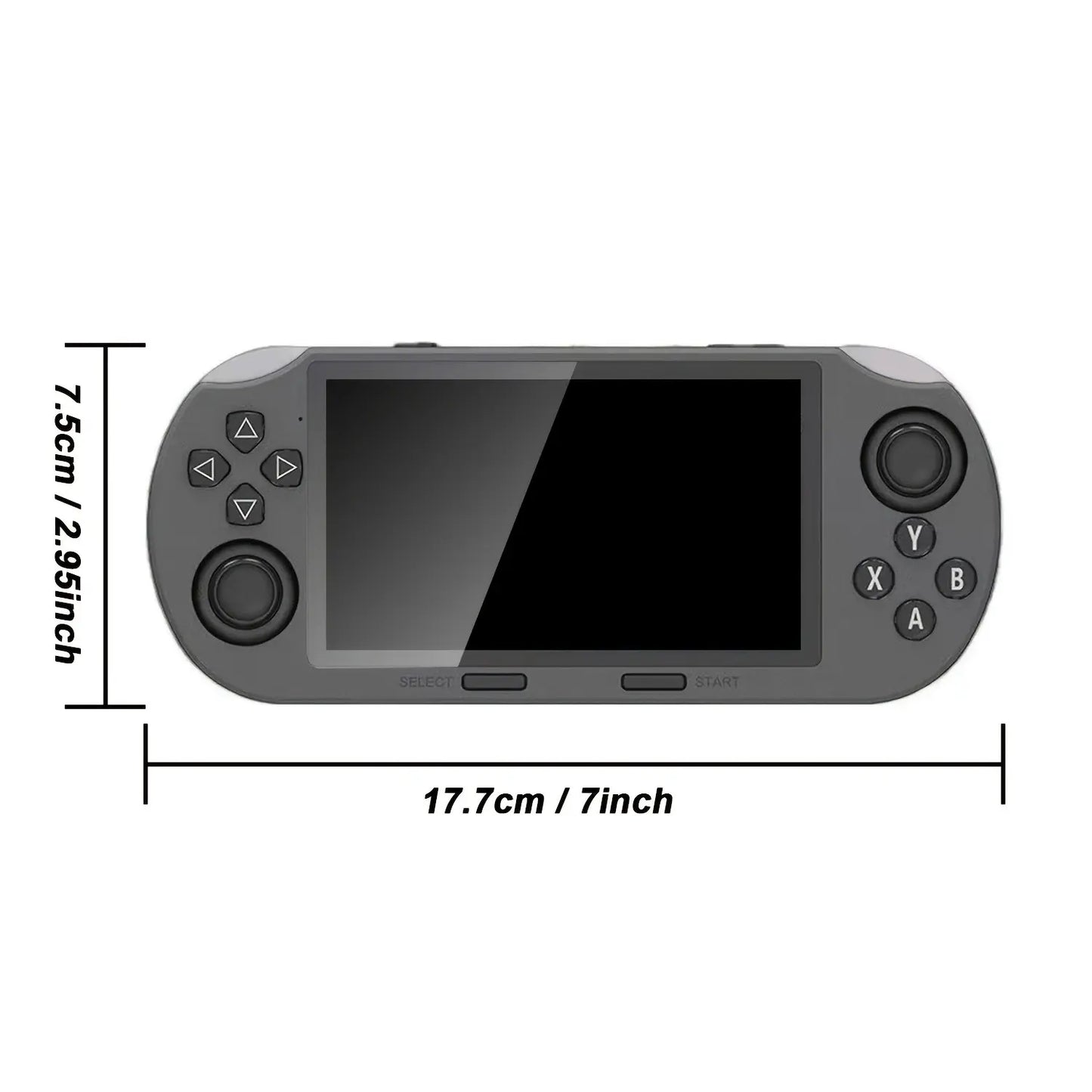 Retro Game Console – 4.5" IPS Display, Wireless Portable – Preloaded Classic Games – Perfect Christmas & Thanksgiving Gift