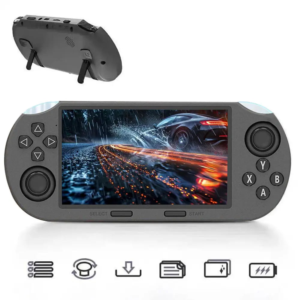 Wireless Handheld Game Console – 4.5" IPS Display, Portable Mini – Cordless Gaming Player for Boys Gift