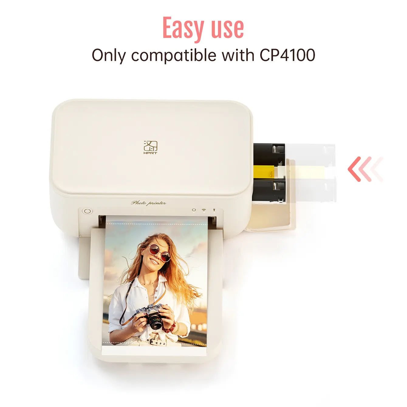 4x6" Photo Paper Refill Kit – 108 Sheets + 2 Ribbons – For Hanin CP4100/CP6000 Printers