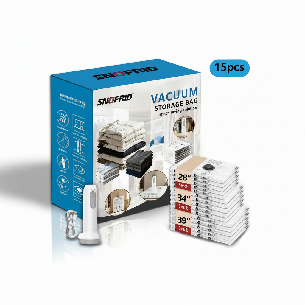 SNOFRID Vacuum Storage Bag - Centered